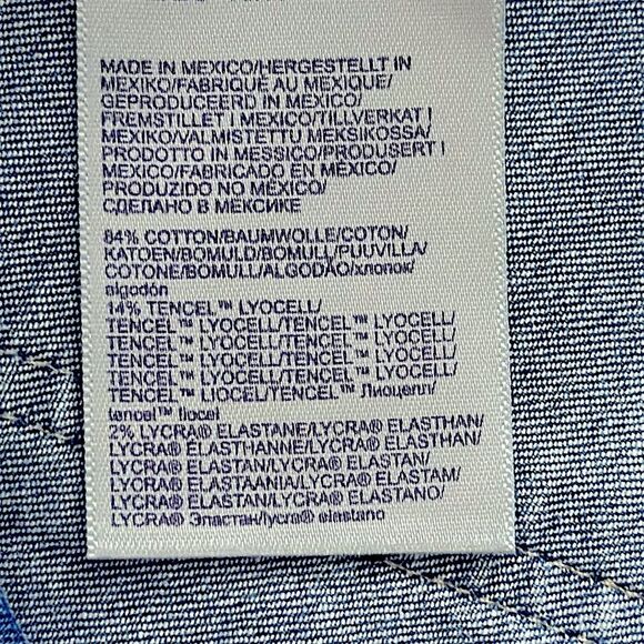 NYDJ Bailey Relaxed Jeans Size 16 Straight Leg Stretch Denim - Picture 13 of 14